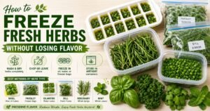 How to Freeze Fresh Herbs