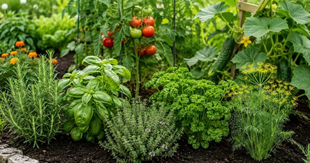 Companion Herbs for Your Vegetable Garden