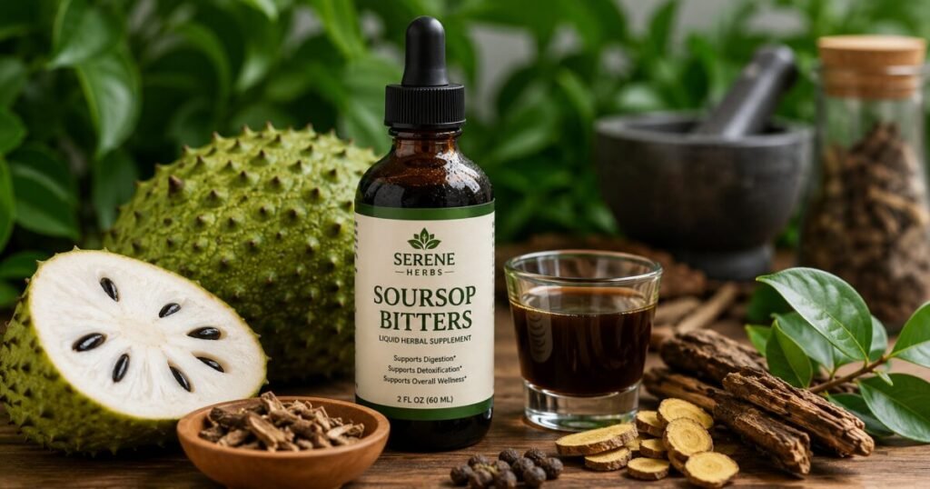 serene herbs soursop bitters