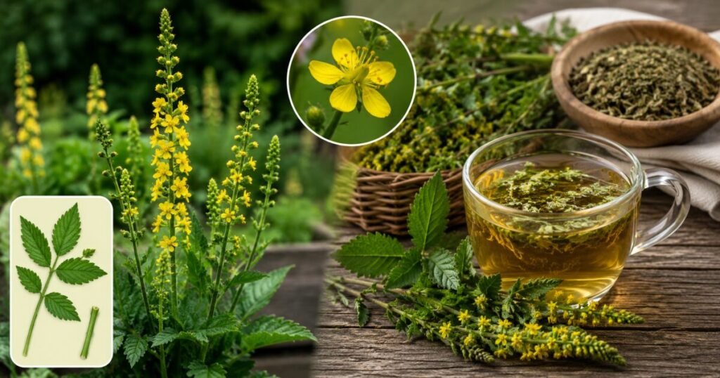 Agrimony plant