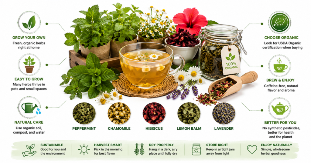 Herbs for Tea