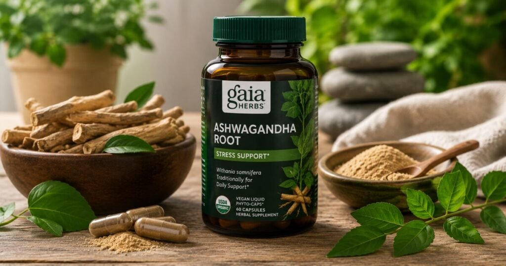 Gaia Herbs Ashwagandha Root Review