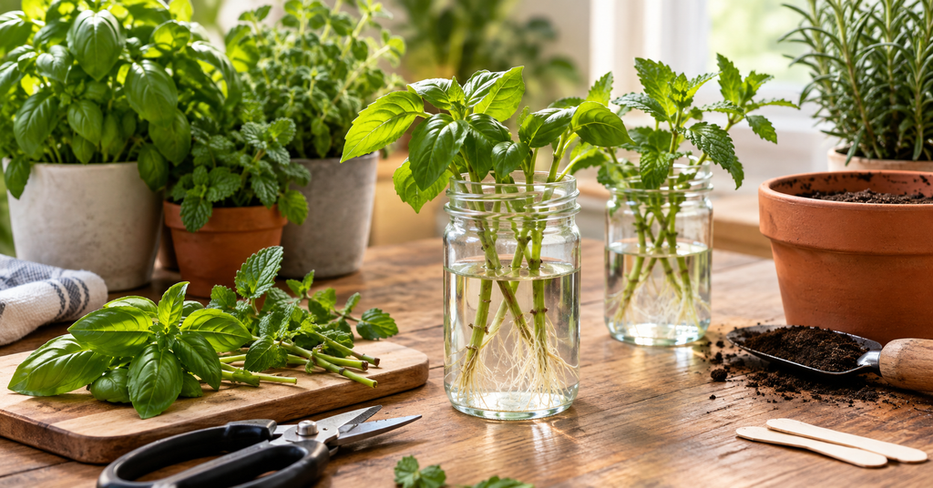 How to Grow Herbs From Cuttings