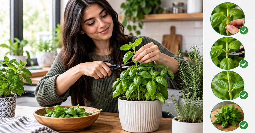 How to Harvest Indoor Herbs